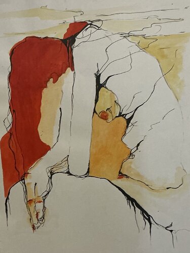 Fragmentada 1 van Sandra Alegre, Werk op papier te koop op Singulart