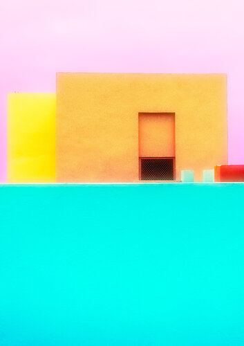 Muralla Roja re- imagined di Jo Kemp, Fotografia in vendita su Singulart