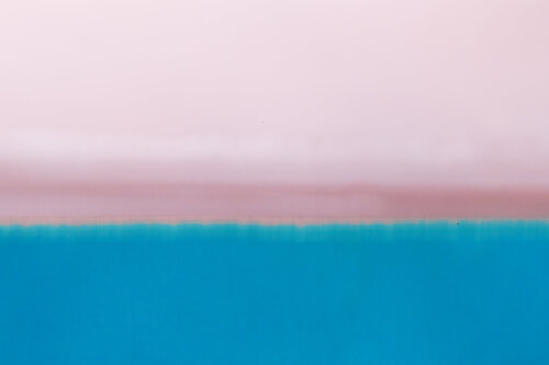 Rothko inspired Blush on Blue Jo Kemp