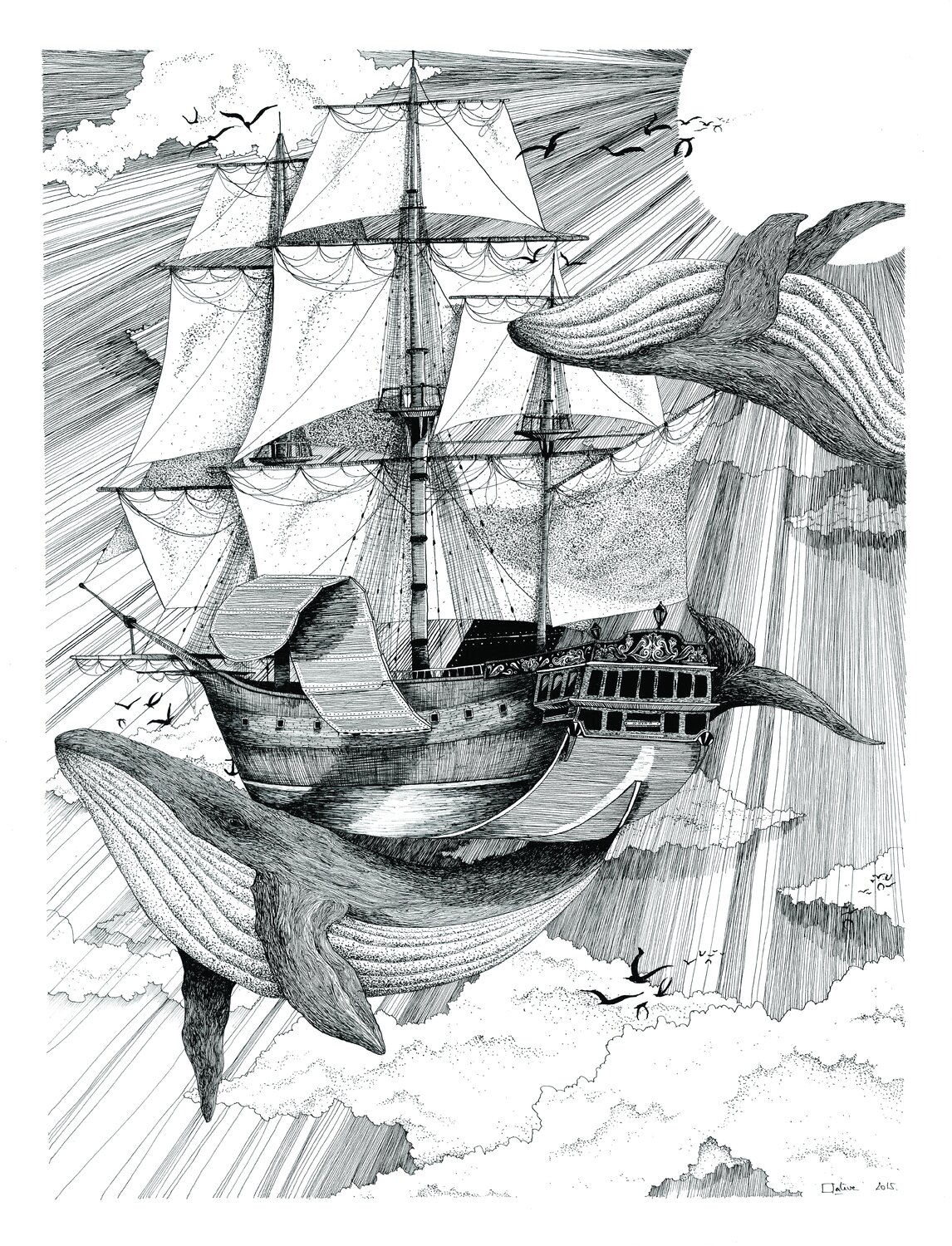 Songes La Baleine & La Corneille .