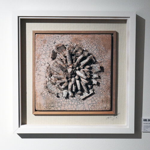 Crystalscape Collection : Volcanic Series No. 1 Framed Art van Adil Ghani, Andere media te koop op Singulart