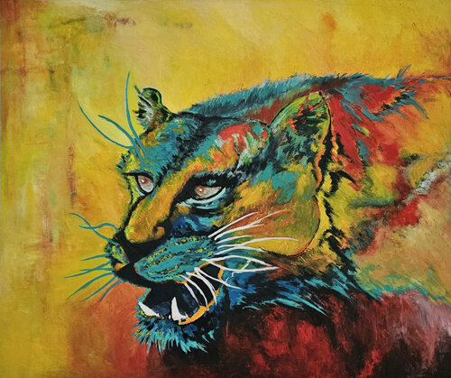 Panthère de Annabel Klein, Pintura a la venta en Singulart