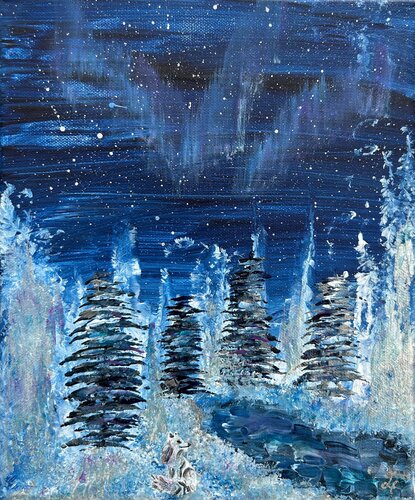 Glimpse into Being III by Linda Hoffmann, Painting for Sale on Singulart