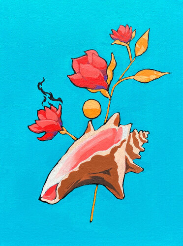 Hot Breeze di Diamond Pete, Pittura in vendita su Singulart