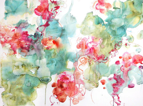 Blossom and Flow van Eva Marion Seyffarth, Schilderij te koop op Singulart