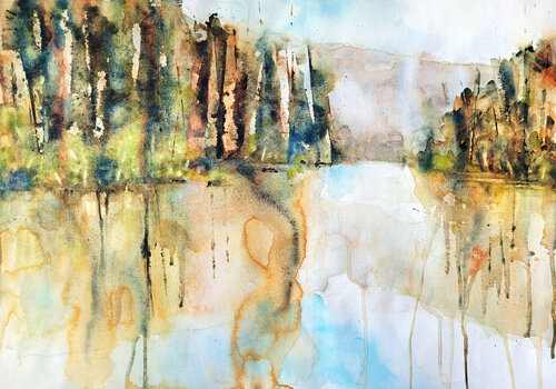 Die goldenen Tage de Eva Marion Seyffarth, Pintura a la venta en Singulart