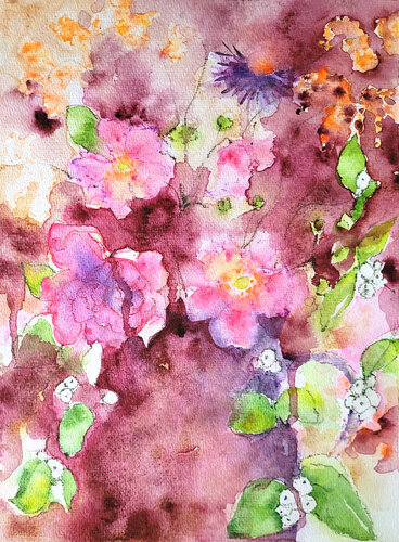 Die Zärtlichkeit des Herbstes van Eva Marion Seyffarth, Schilderij te koop op Singulart