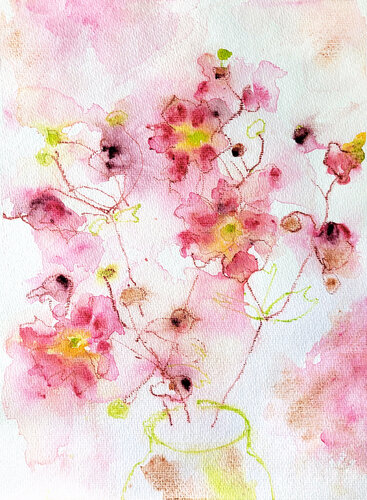 Anemonenzauber von Eva Marion Seyffarth, Zeichnungen kaufen auf Singulart