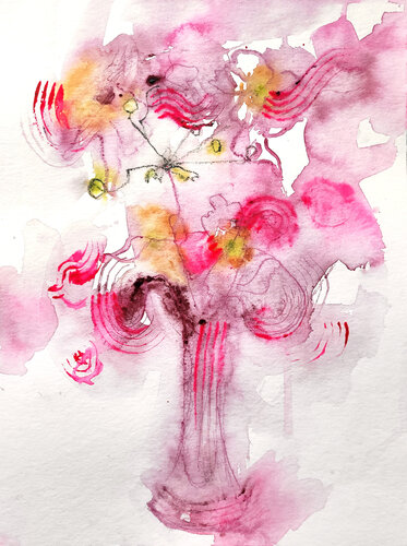 Windflowers di Eva Marion Seyffarth, Pittura in vendita su Singulart