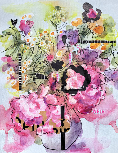 Gartenliebe de Eva Marion Seyffarth, Pintura a la venta en Singulart