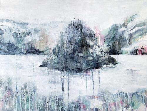 Im Herzen des Winters di Eva Marion Seyffarth, Pittura in vendita su Singulart