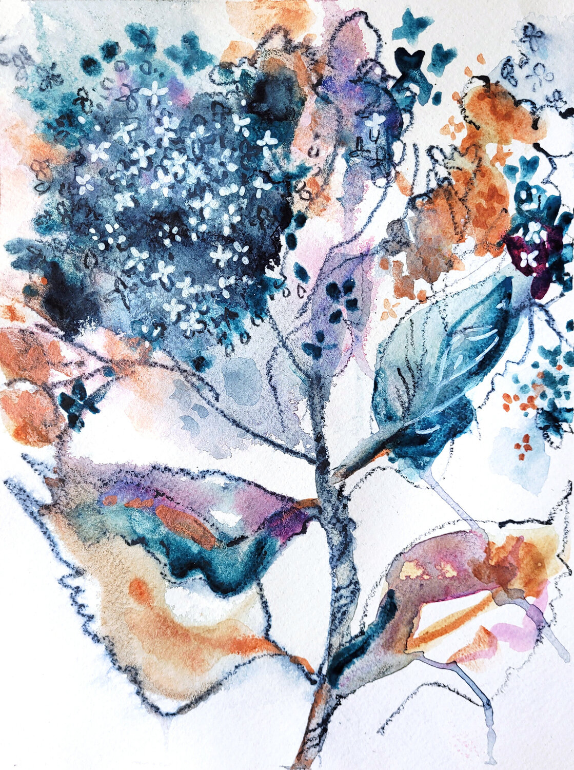 Blaue Träumerei Eva Marion Seyffarth