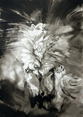 While Rome Burns von Eva Schumy, Malerei kaufen auf Singulart