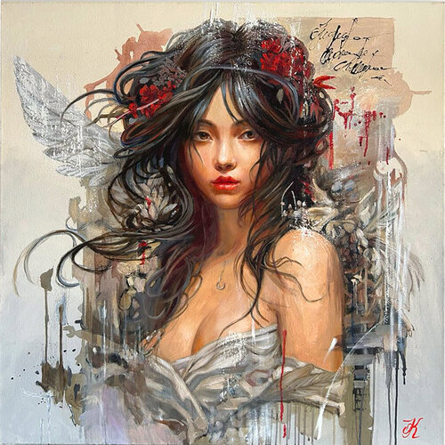 A stranger by Olena Kirdina, Painting for Sale on Singulart