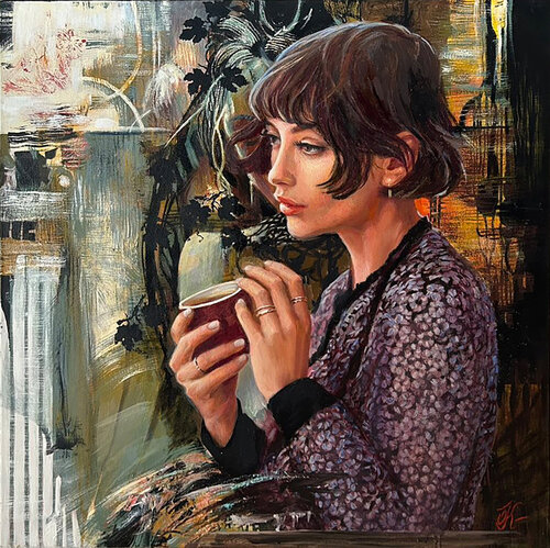 “Her memories “ von Olena Kirdina, Malerei kaufen auf Singulart