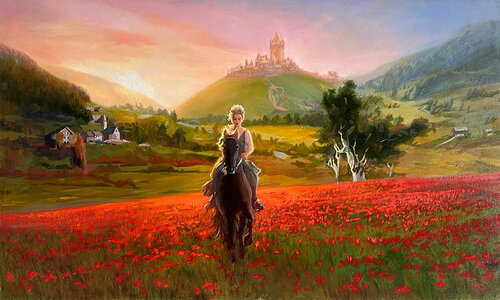 ‘ Freedom’ by Olena Kirdina, Painting for Sale on Singulart