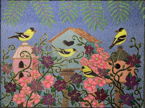 The Yellow Finches von Deborah Becker, Andere Medien kaufen auf Singulart