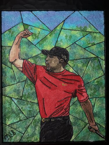 Tiger Woods de Deborah Becker, Otros medios a la venta en Singulart