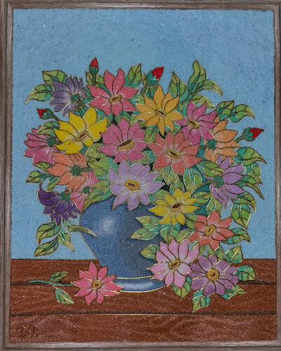 Vase of Flower de Deborah Becker, Otros medios a la venta en Singulart