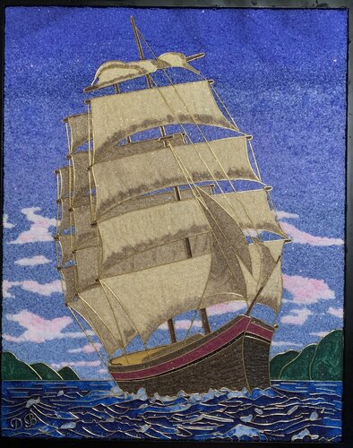 The whaling Ship de Deborah Becker, Otros medios a la venta en Singulart