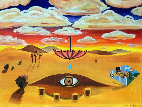 Relief by Corey Hayes, 油畫 for Sale on Singulart