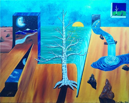 River of time von Corey Hayes, Malerei kaufen auf Singulart