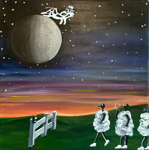 Clocking In by Corey Hayes, 油畫 for Sale on Singulart