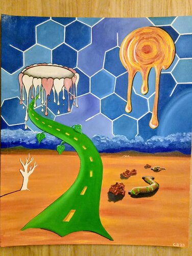 I'm melting by Corey Hayes, 油畫 for Sale on Singulart