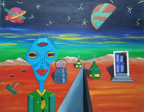 Future Self by Corey Hayes, 油畫 for Sale on Singulart