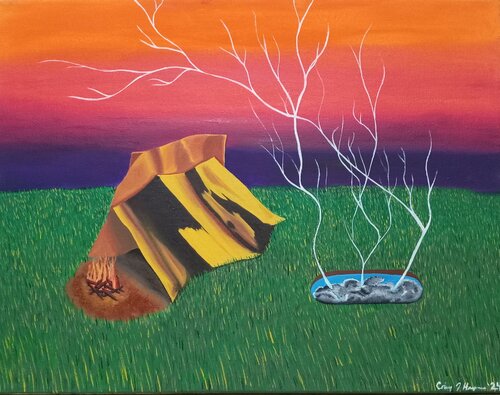 Storm within by Corey Hayes, 油畫 for Sale on Singulart