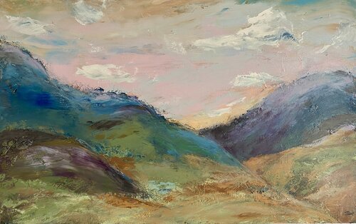 The Way to Santa Fe von Suzanne Kubach, Malerei kaufen auf Singulart