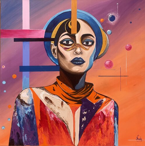 Echo Within - Echo d'âme van NARTY, Schilderij te koop op Singulart