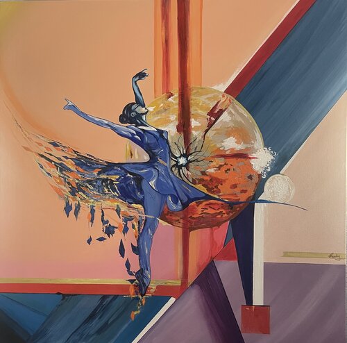 Au-delà des Illusions / Beyond Illusions van NARTY, Schilderij te koop op Singulart
