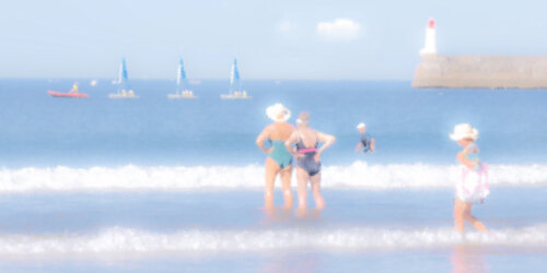 impression d'été à la plage 015 by Francis Leroy, Photography for Sale on Singulart