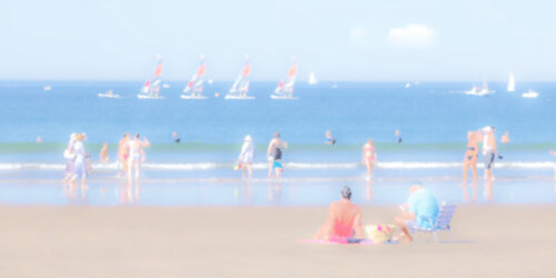 impression d'été à la plage 021 von Francis Leroy, Fotografie kaufen auf Singulart
