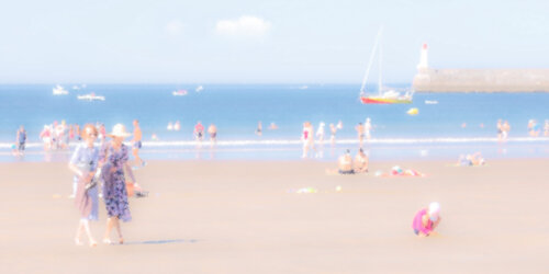 impression d'été à la plage 022 di Francis Leroy, Fotografia in vendita su Singulart