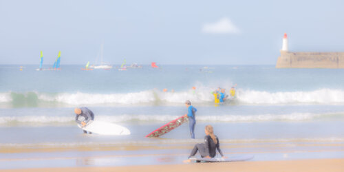 impression d'été à la plage 024 by Francis Leroy, 写真 for Sale on Singulart