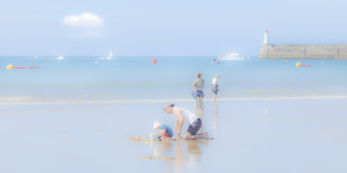 impression d'été à la plage 028 de Francis Leroy, Fotografía a la venta en Singulart