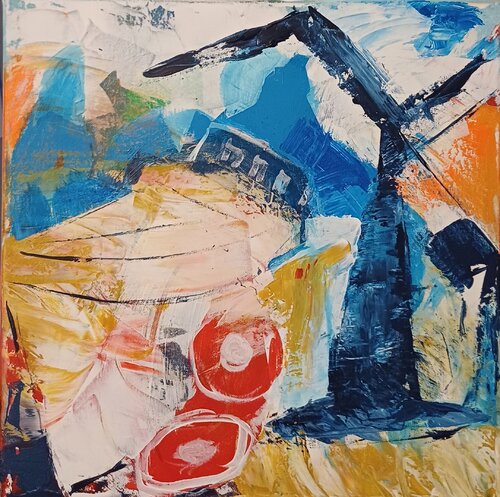 Werft di Jutta Stelter-Essig, Pittura in vendita su Singulart