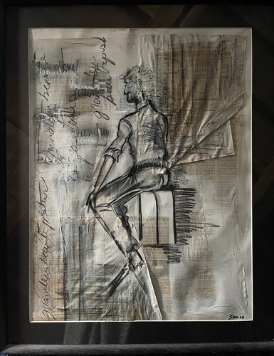 Postures von Sam l’encre de l’âme, Malerei kaufen auf Singulart