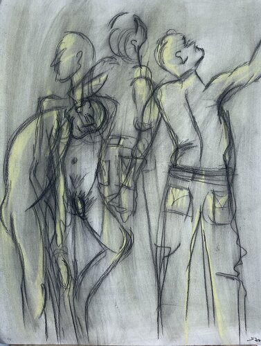 Figure 2 by Sam l’encre de l’âme, Drawing for Sale on Singulart