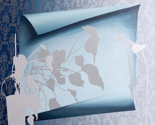 The most peculiar conversation de Ulla Žibert, Pintura a la venta en Singulart