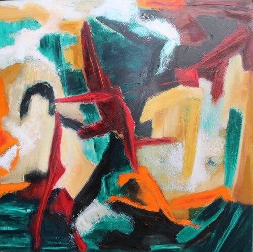 "Mystery of the Rhythms" von Karapetian Artur, Malerei kaufen auf Singulart