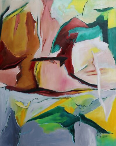 Composition T-32 van Karapetian Artur, Schilderij te koop op Singulart