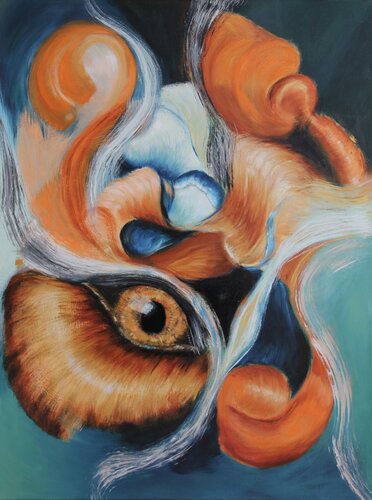 Rythme des pétales van Karapetian Artur, Schilderij te koop op Singulart