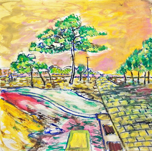Matsushimakaigan von Goro Endow, Werk auf Papier kaufen auf Singulart