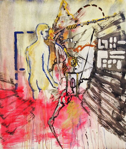 Kiss From The Monster by Goro Endow, Work on Paper for Sale on Singulart