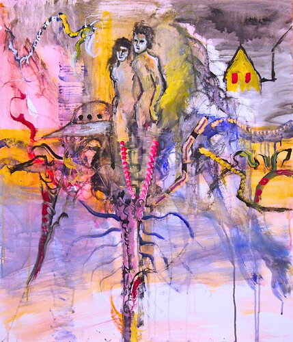 Adam And Eve 2026 von Goro Endow, Werk auf Papier kaufen auf Singulart