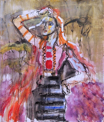 Modernity Daughter by Goro Endow, Work on Paper for Sale on Singulart