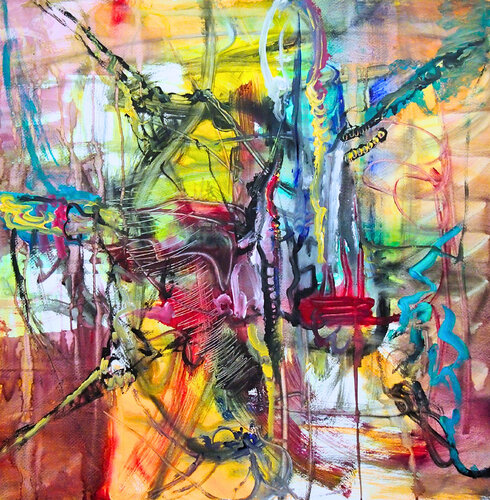 Perspective A par Goro Endow, Œuvre sur papier en vente sur Singulart